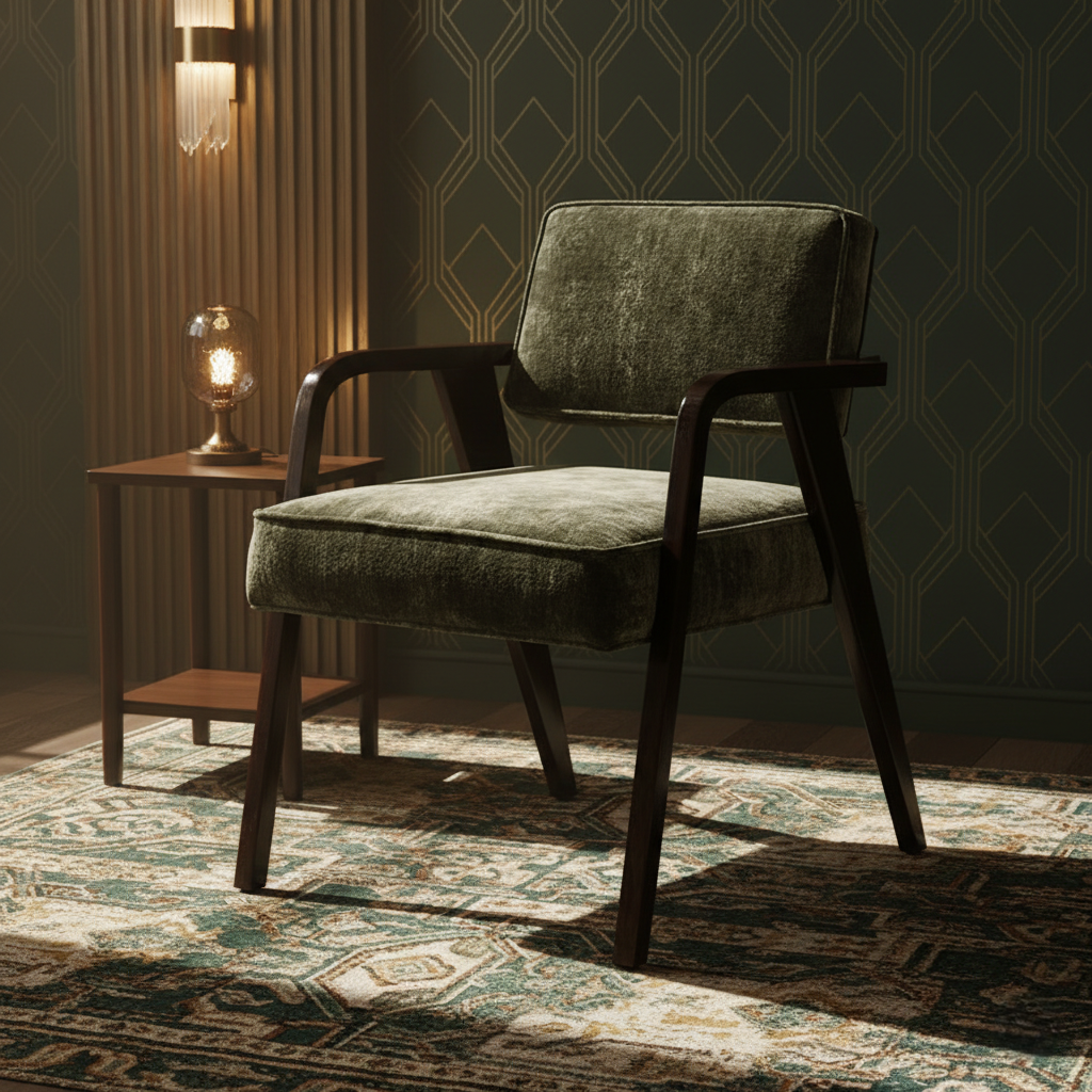 বাড়ির জন্য আধুনিক ডাইনিং চেয়ার - ডাইনিং রুমের জন্য উপযুক্ত স্টেইনলেস স্টিলের পা সহ প্রিমিয়াম লেদারেট আপহোলস্ট্রী