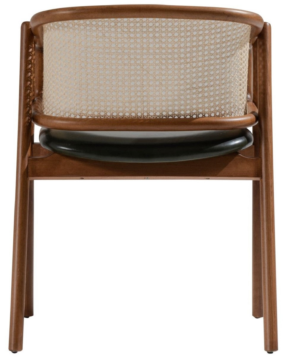 বাড়ির জন্য আধুনিক ডাইনিং চেয়ার - ডাইনিং রুমের জন্য উপযুক্ত স্টেইনলেস স্টিলের পা সহ প্রিমিয়াম লেদারেট আপহোলস্ট্রী