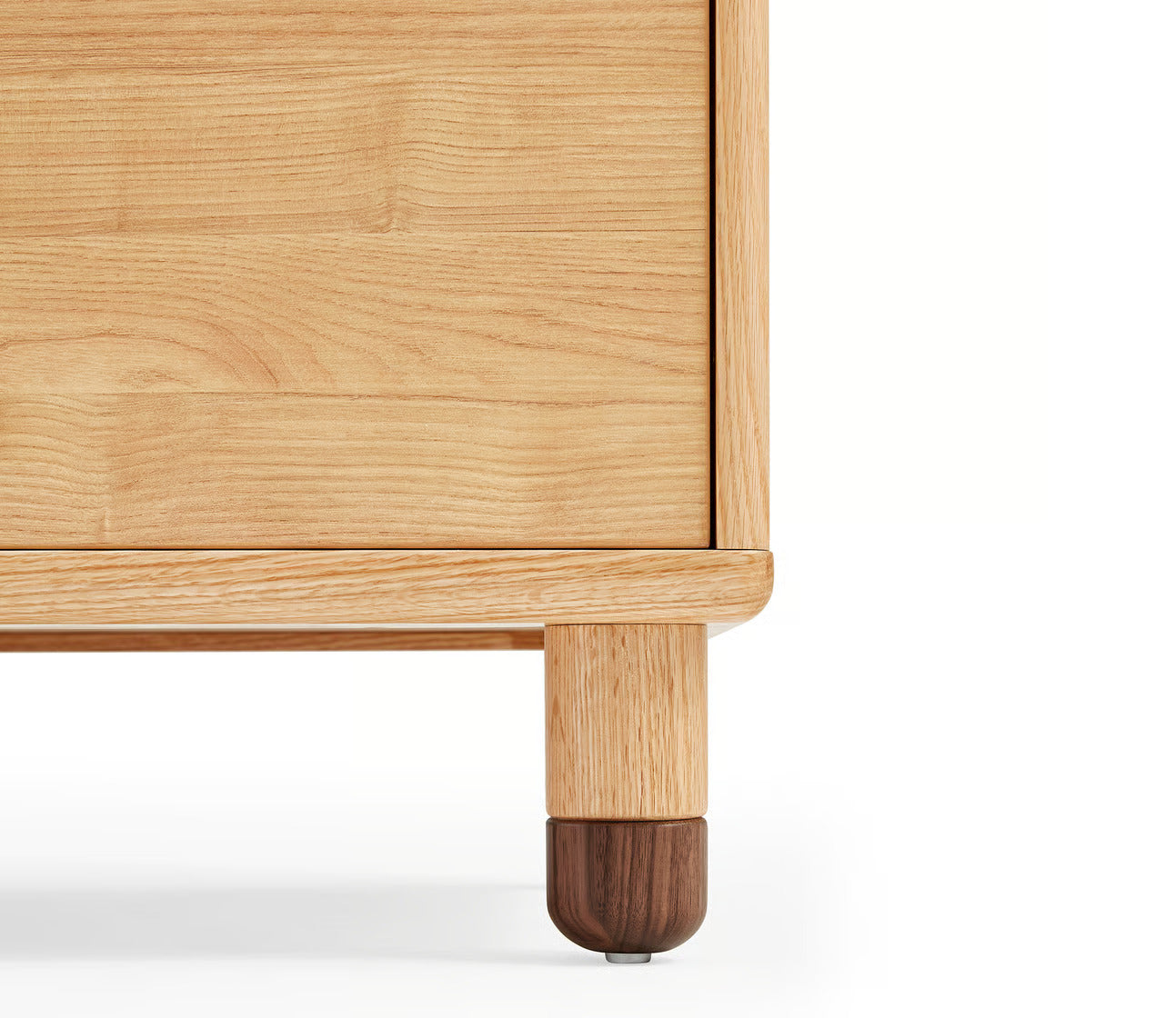 Natural Wood Kids Wardrobe for Bedroom - Modern Wooden Kids Storage Cabinet with Safe Rounded Edges, Smooth Finish and Sturdy Legs for Children’s Room