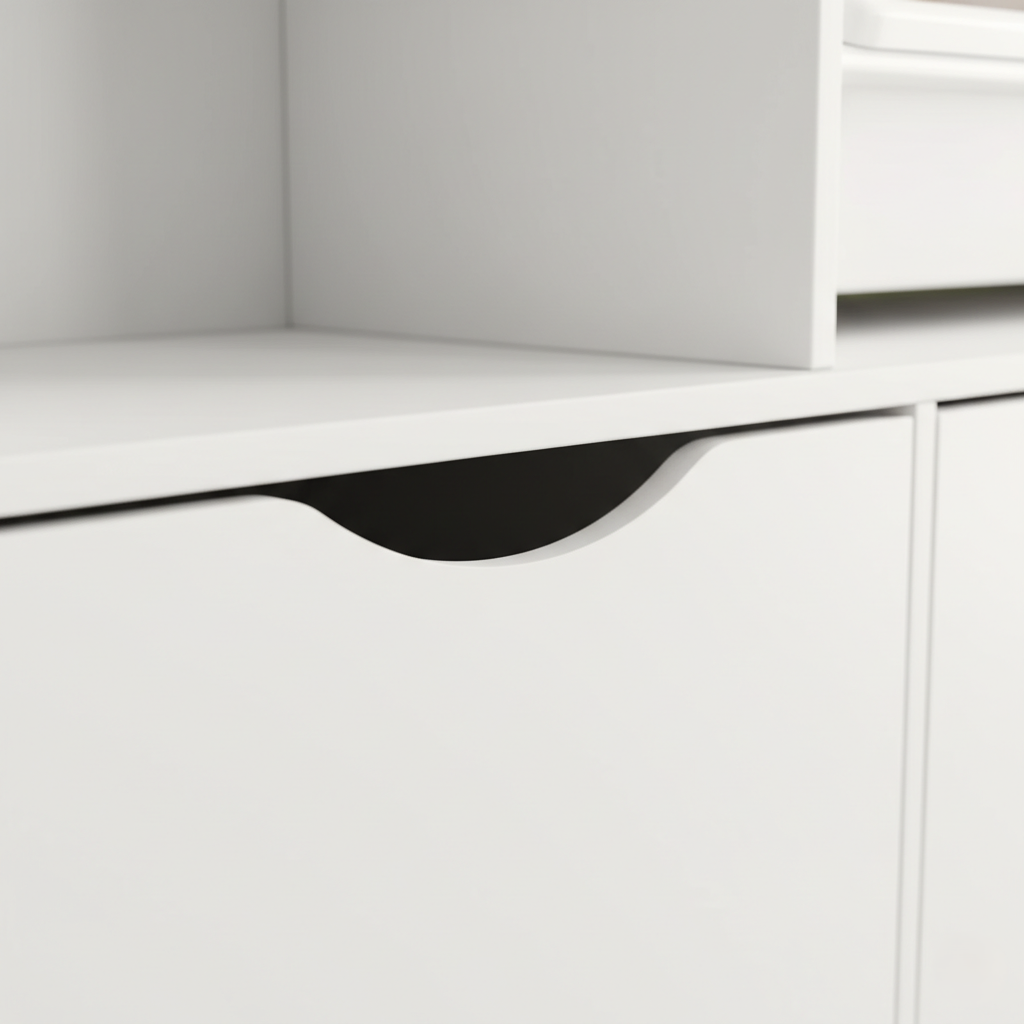 Modern White Kids Bookcase with Open Shelves and Removable Storage Bins – Wooden Children’s Toy Organizer and Bookshelf for Bedroom, Nursery and Playroom