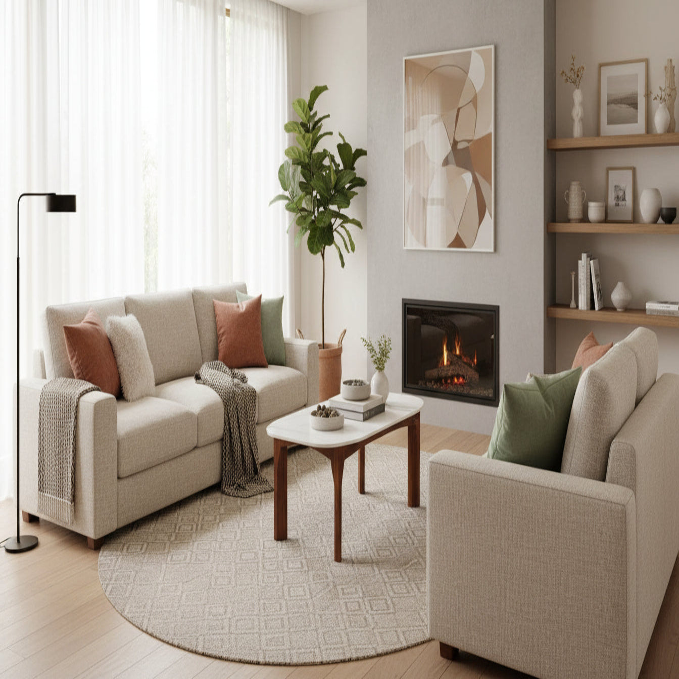 Center Table with Craftsmanship and Suitable for Professional and Personal Spaces