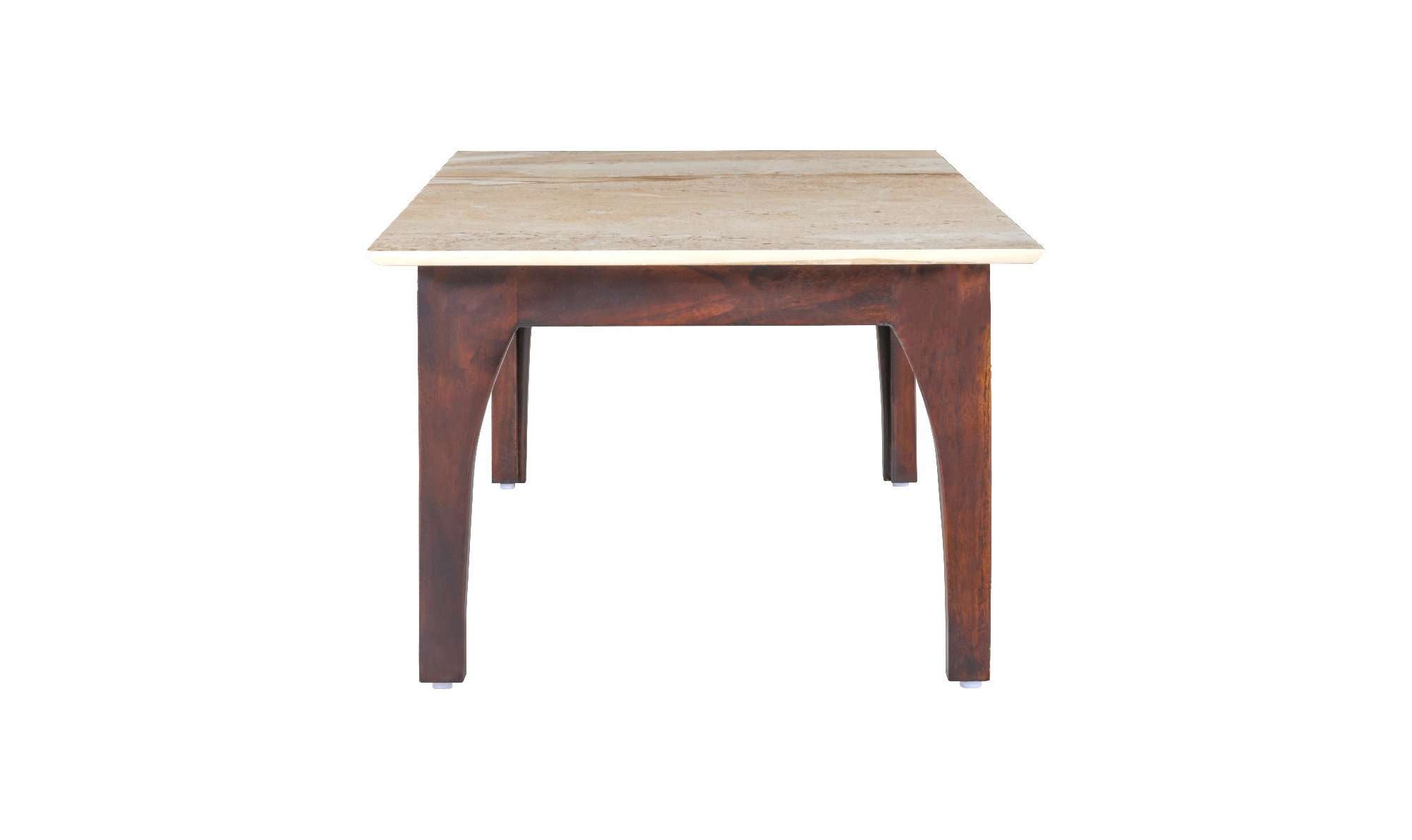 Center Table with Walnut Wood Texture and Modern Edges Adding a Premium Feel to Homes