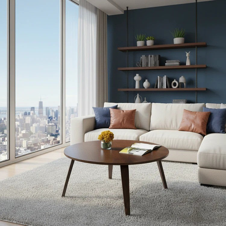 Center Table with Elegant Finish and Spacious Top Creating a Perfect Centerpiece for Every Modern Living Room