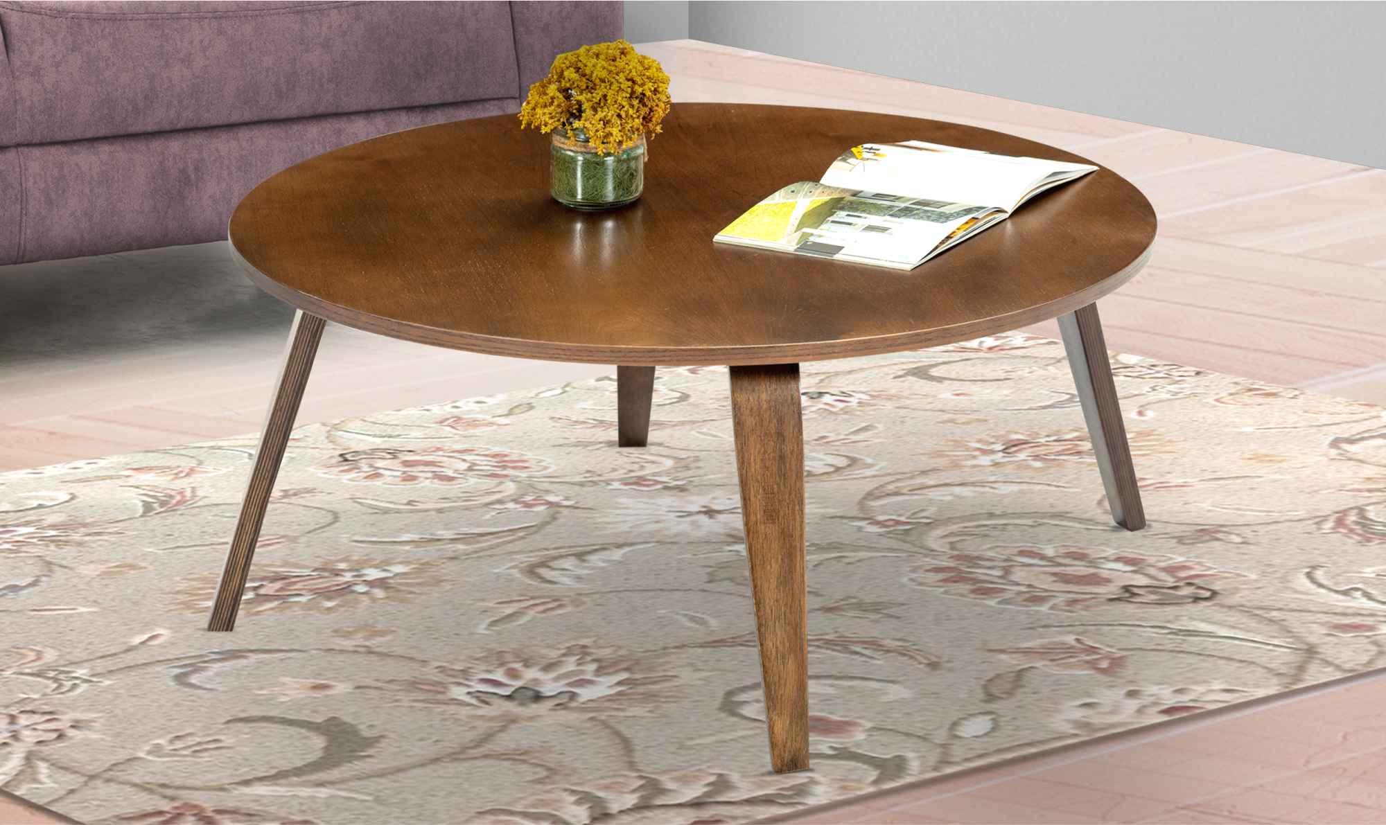 Center Table with Elegant Finish and Spacious Top Creating a Perfect Centerpiece for Every Modern Living Room