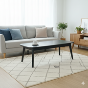 Center Table Featuring Fine Edges and Compact Size Suitable for Small Apartments and Urban Homes