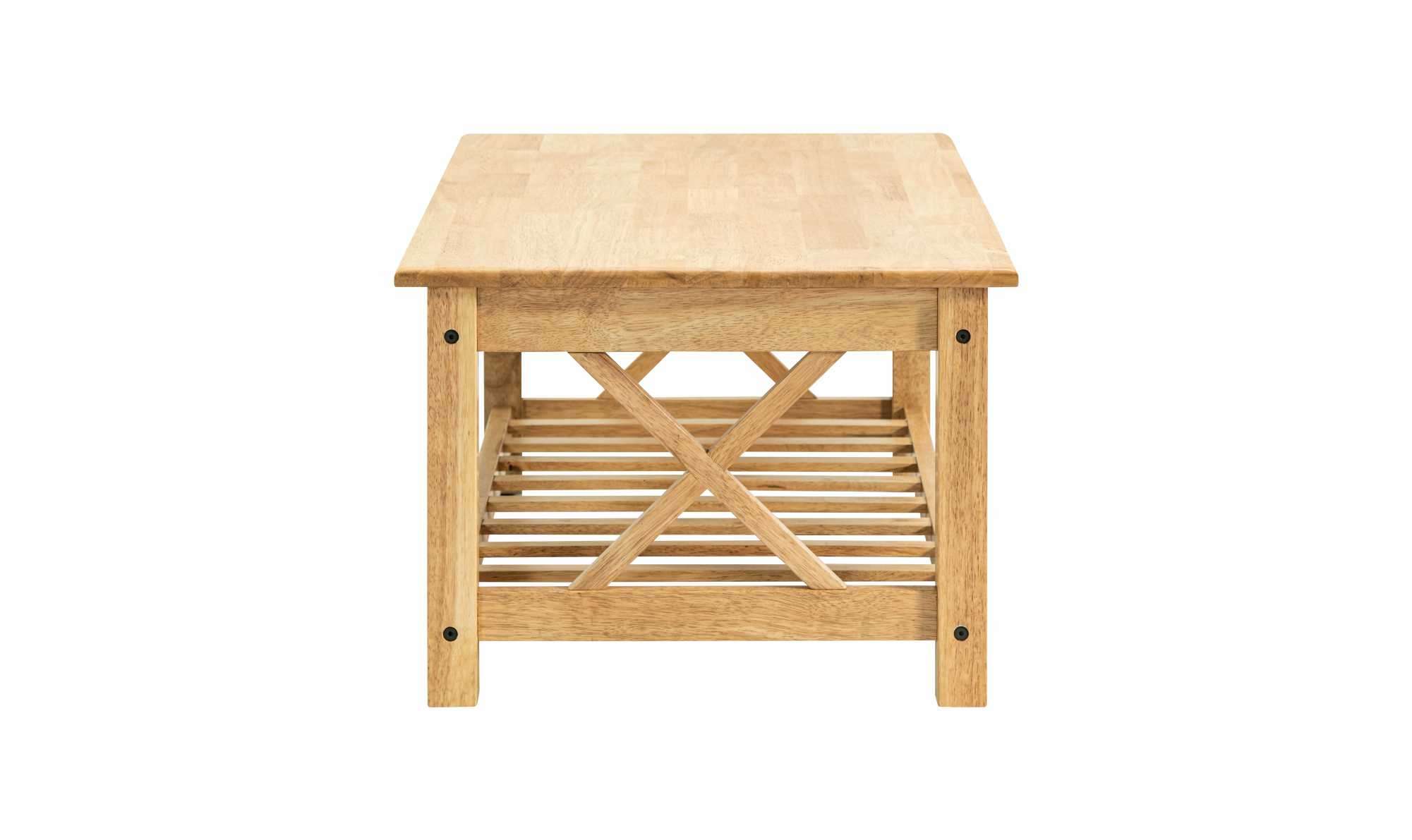 Center Table with Sleek Design and Polished Surface Perfect for Contemporary Home Interiors