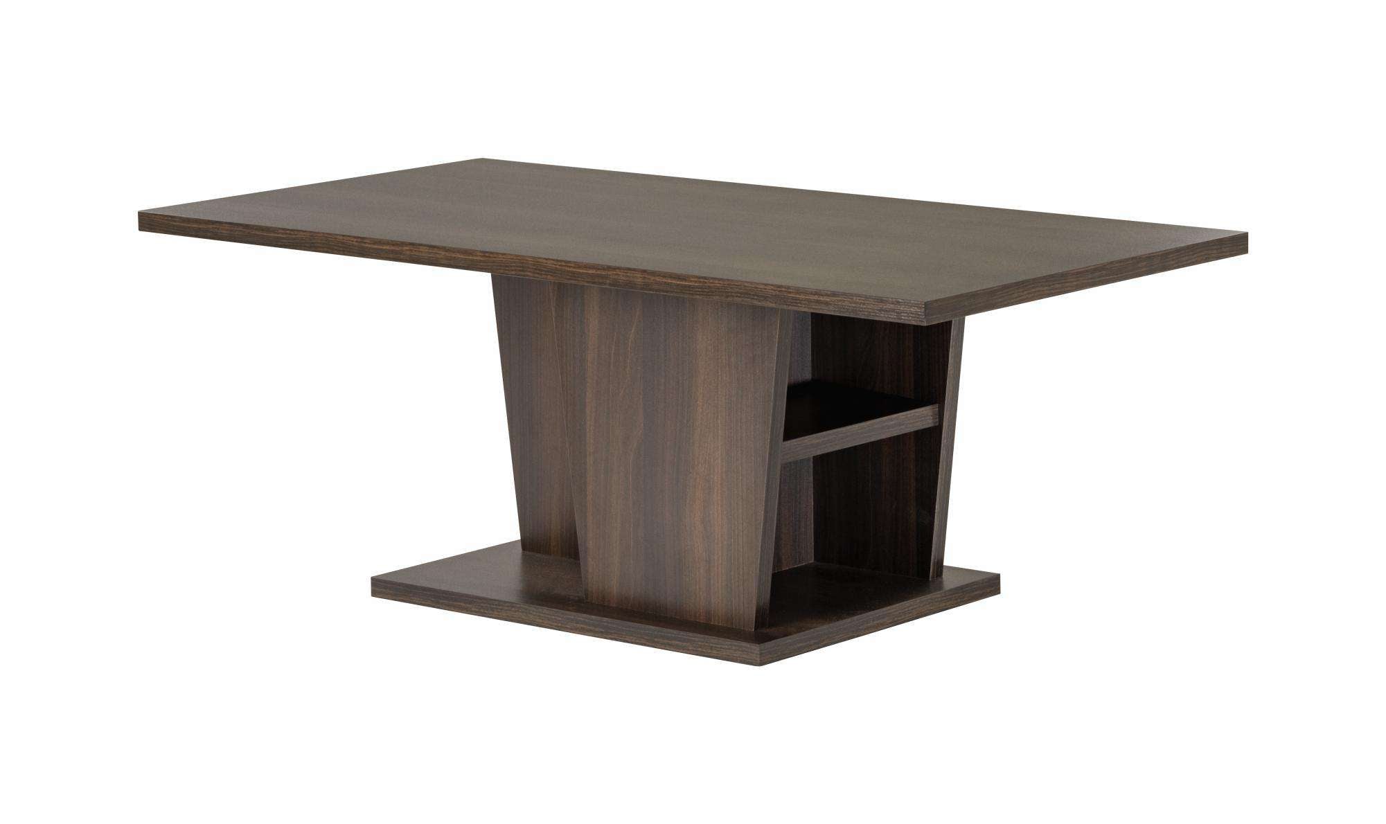 Center Table Designed with Layer Structure Providing Decorative and Functional Space for Daily Use