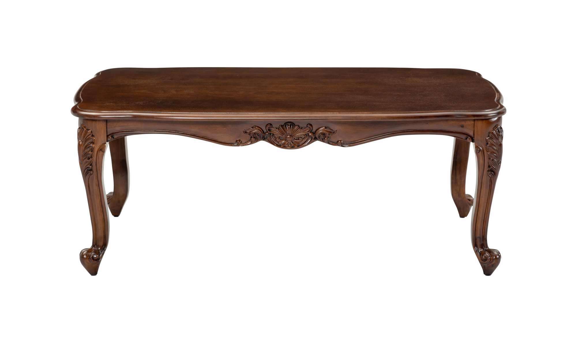 Center Table Featuring Glossy Wooden Finish with Strong Base Enhancing the Elegance of Any Living Room