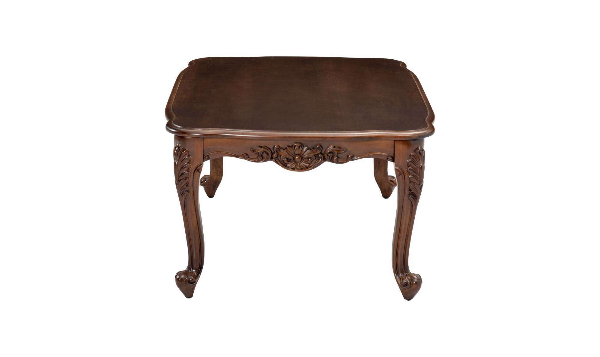 Center Table Featuring Glossy Wooden Finish with Strong Base Enhancing the Elegance of Any Living Room