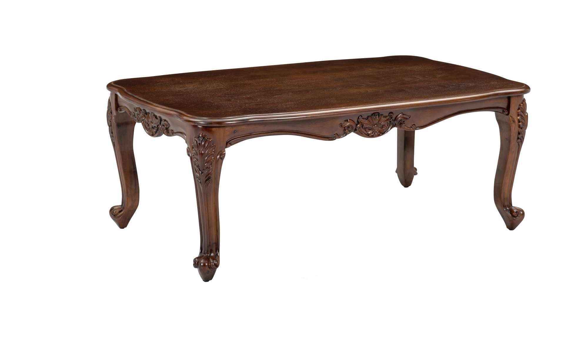 Center Table Featuring Glossy Wooden Finish with Strong Base Enhancing the Elegance of Any Living Room