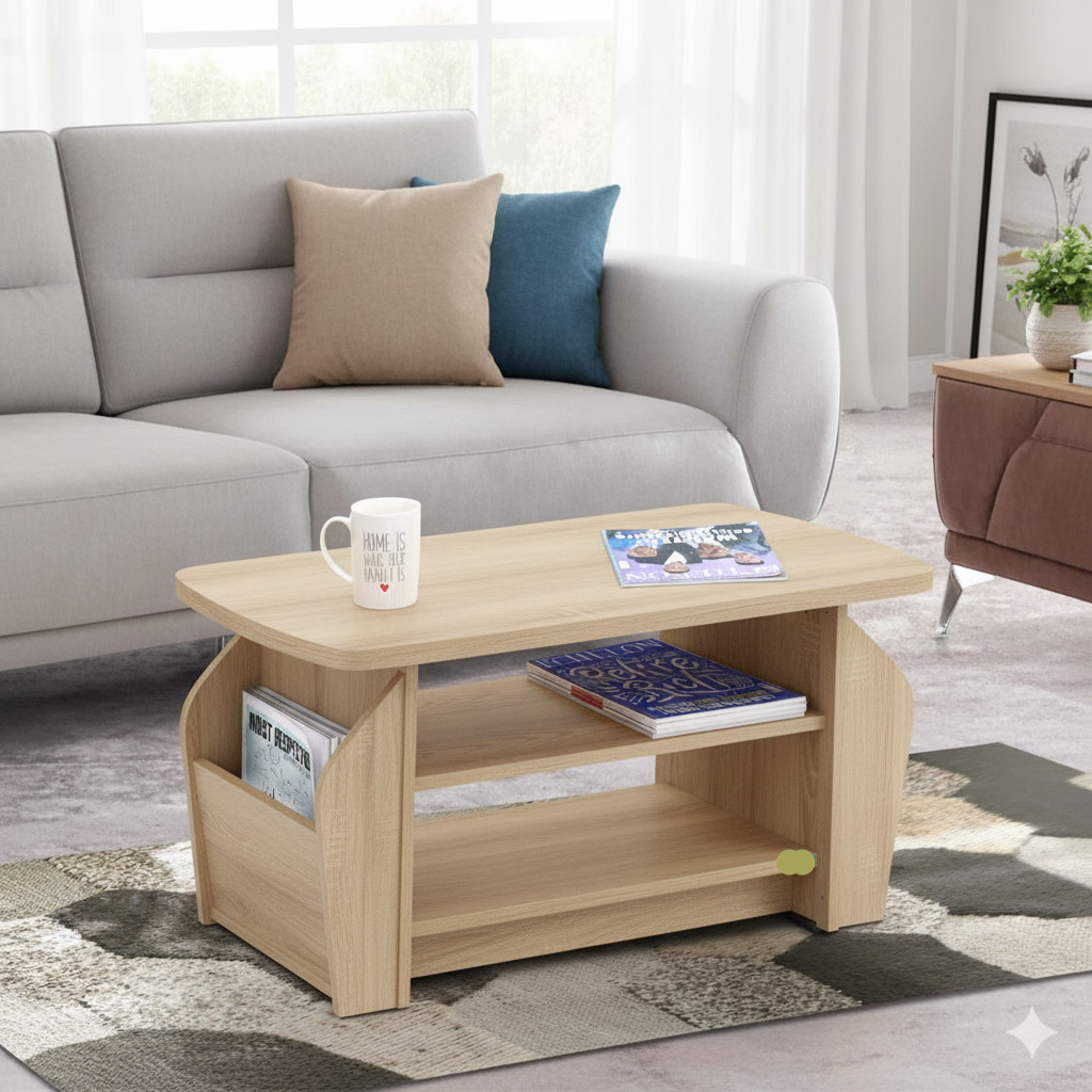 Center Table Featuring Unique Artistic Form and Premium Material, Perfect for Stylish Modern Home