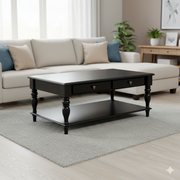 Center Table Featuring Premium Finish and Solid Base Providing Classy Look for Home Interiors