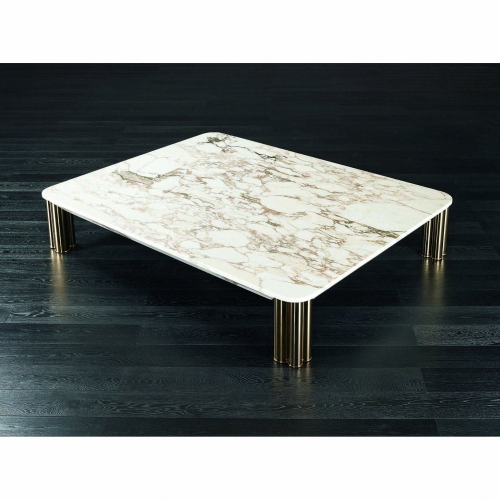 Center Table with Metal Frame Offering Strong Durability and Premium Look for Modern Homes