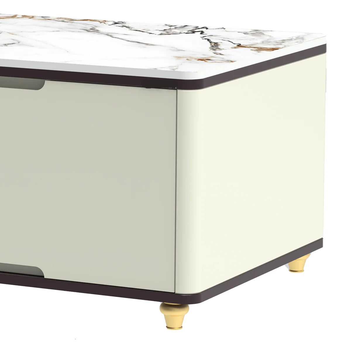 Center Table Designed with Trendy Finish and Functional Surface Ideal for Contemporary Living