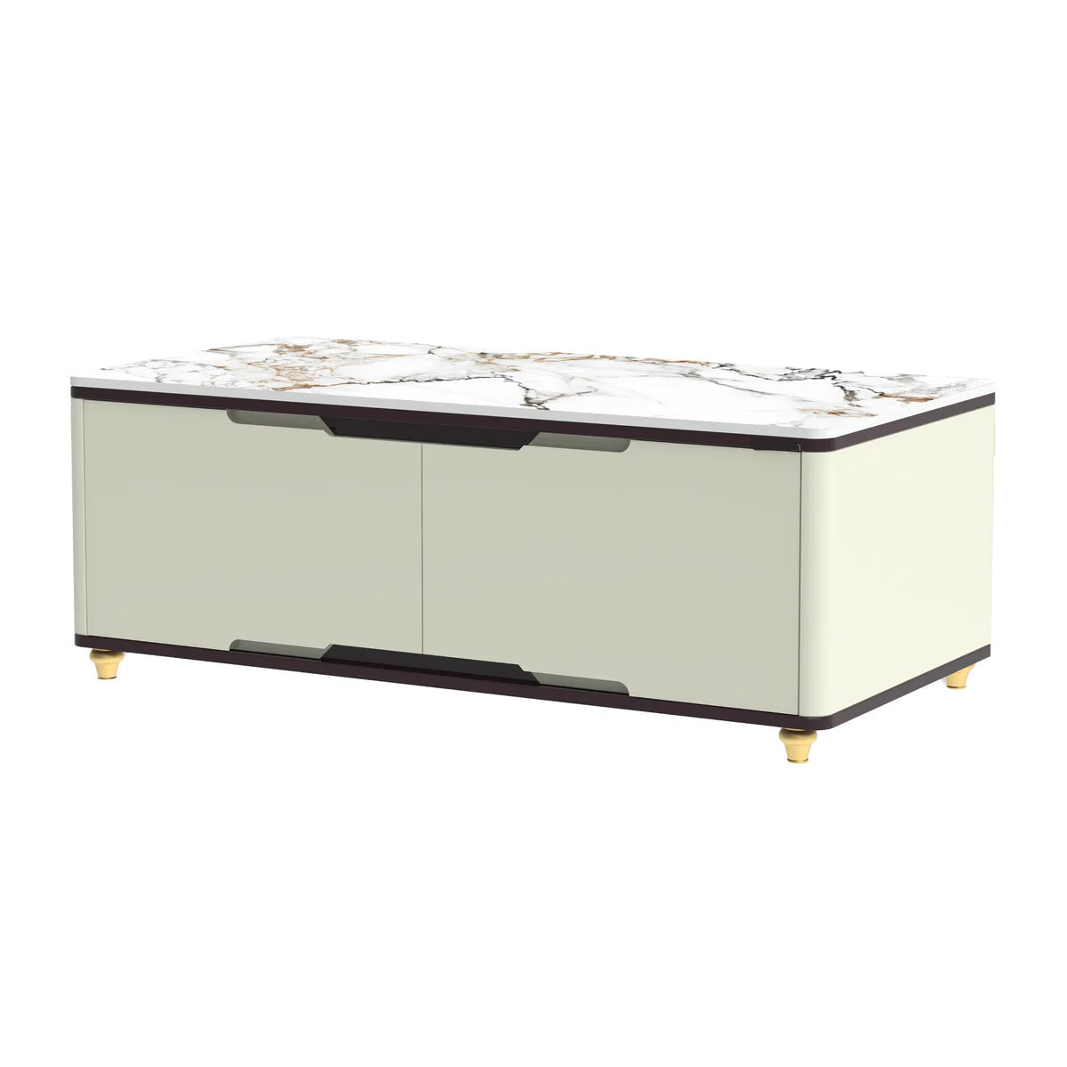 Center Table Designed with Trendy Finish and Functional Surface Ideal for Contemporary Living