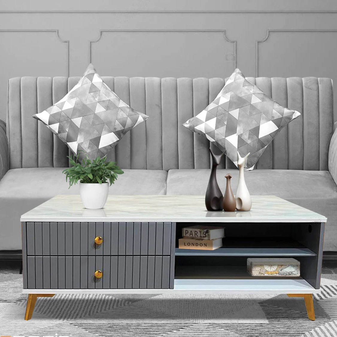 Center Table Crafted with Minimalistic Design Offering Elegant Simplicity for Professional or Home Interiors