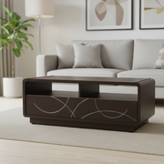 Center Table Featuring Compact Dimensions and Sleek Finish, Ideal for Urban Living Room Layouts