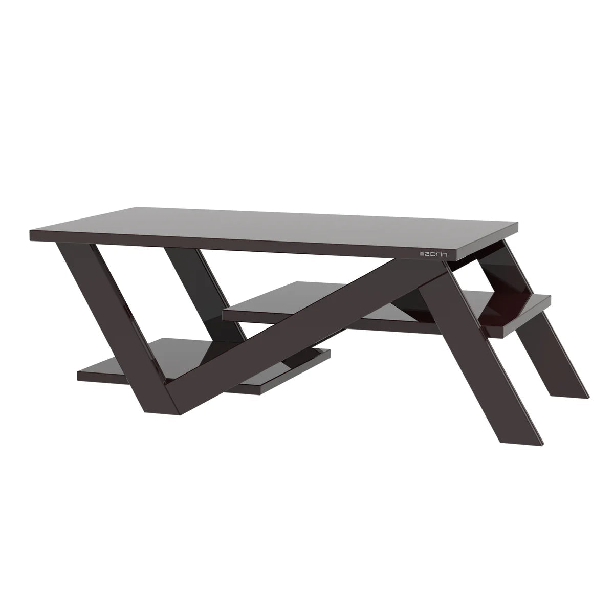 Center Table Featuring Glossy Surface and Premium for Enhanced Interior Aesthetic Appeal