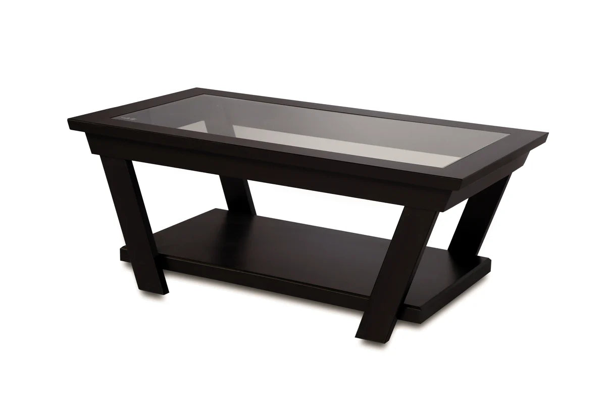 Center Table Designed with a Minimal Look and Creating Warm and Inviting Feel for the Living Room
