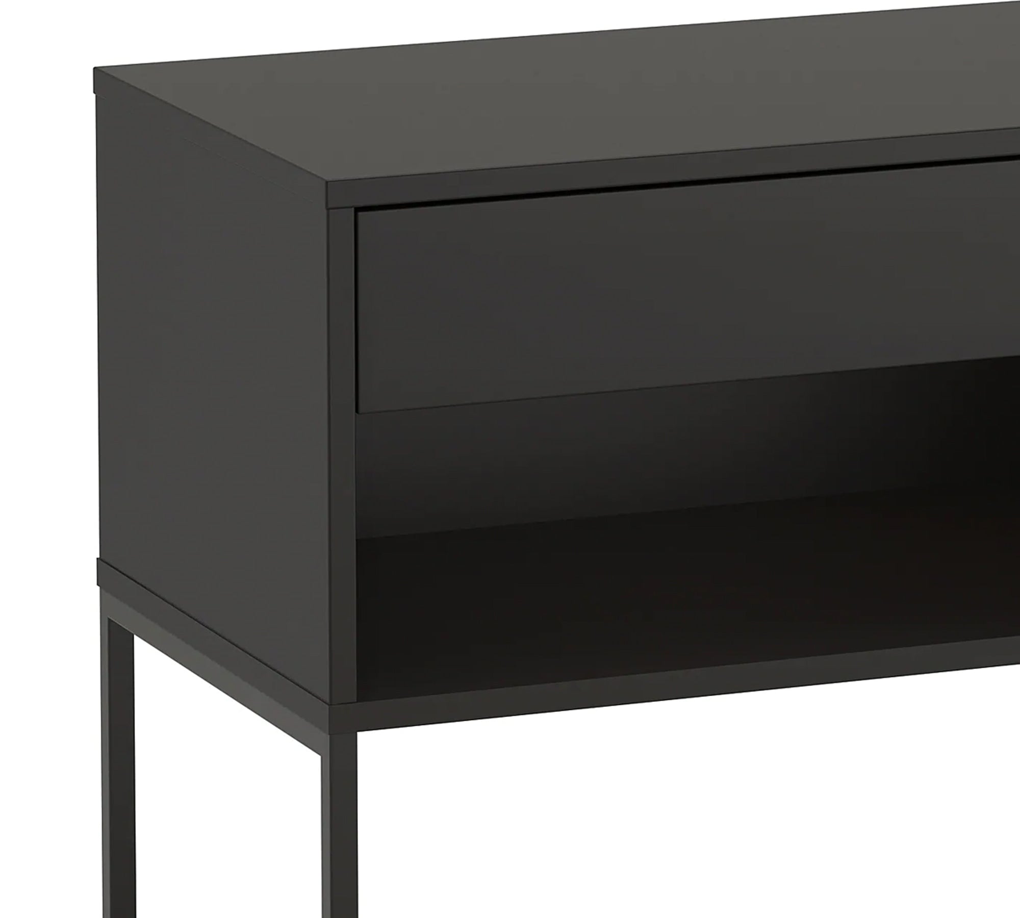 Side Table in Metal Frame