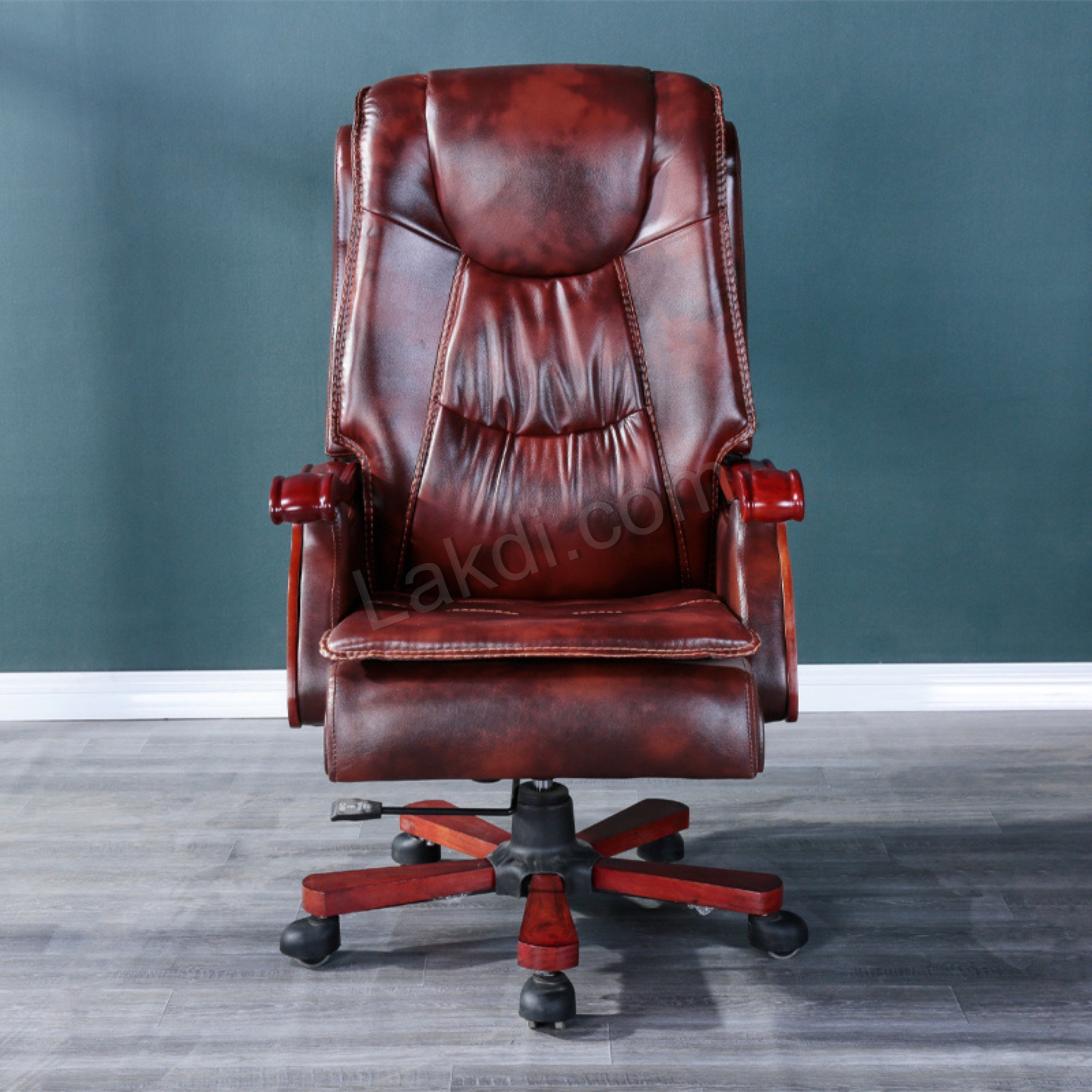 Director Chair for office Modern Design Made in Plyboard with Leatherette & Recliner & Height Adjustable & Fixed armrest and Revolving Chair
