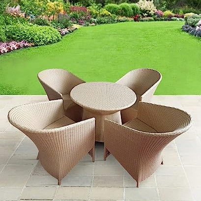 Outdoor Furniture Luxury Garden Set with Waterproof Comfortable Seating and Durable Frame