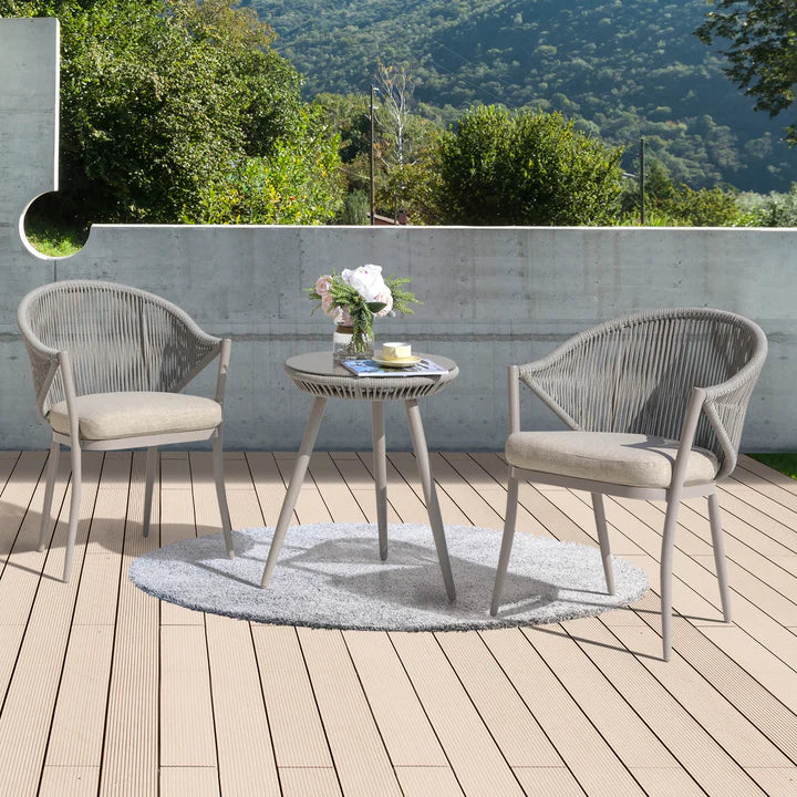 Outdoor Furniture with Premium Table and Chair Set for Lawn, Balcony, and Terrace Area