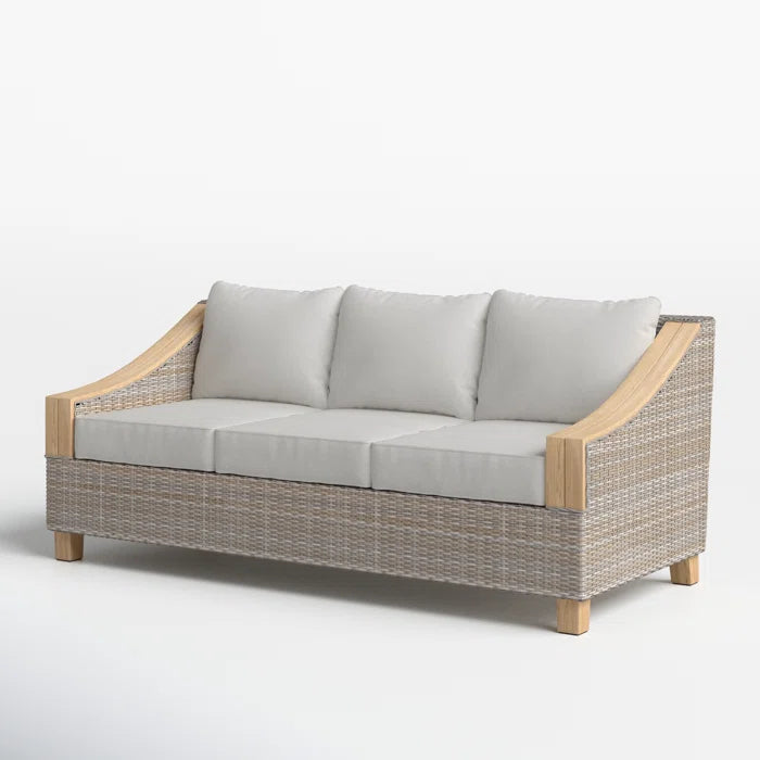 Outdoor Furniture Sofa for Garden, Balcony, Terrace with Thick Comfortable Cushions