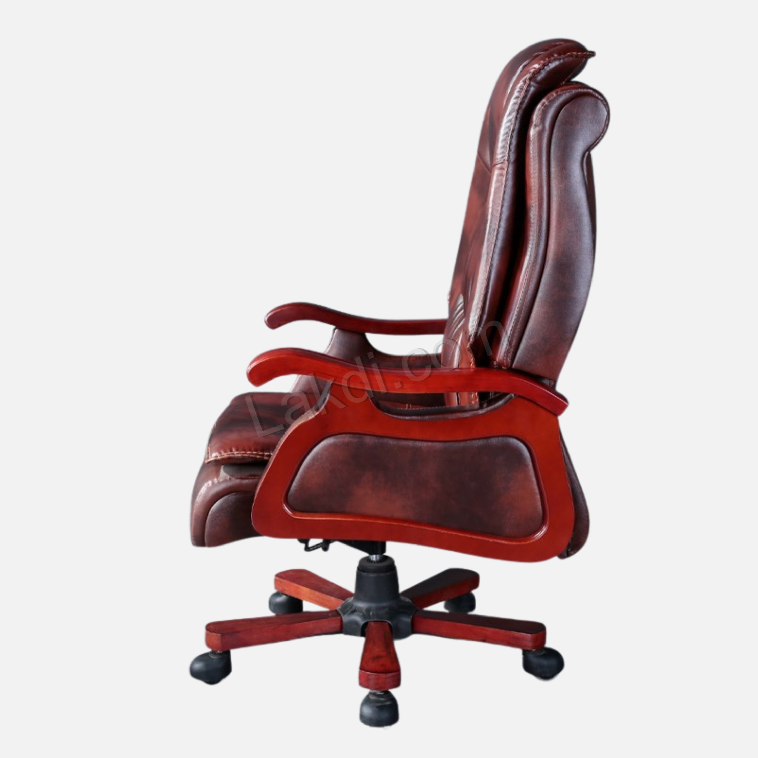 Director Chair for office Modern Design Made in Plyboard with Leatherette & Recliner & Height Adjustable & Fixed armrest and Revolving Chair