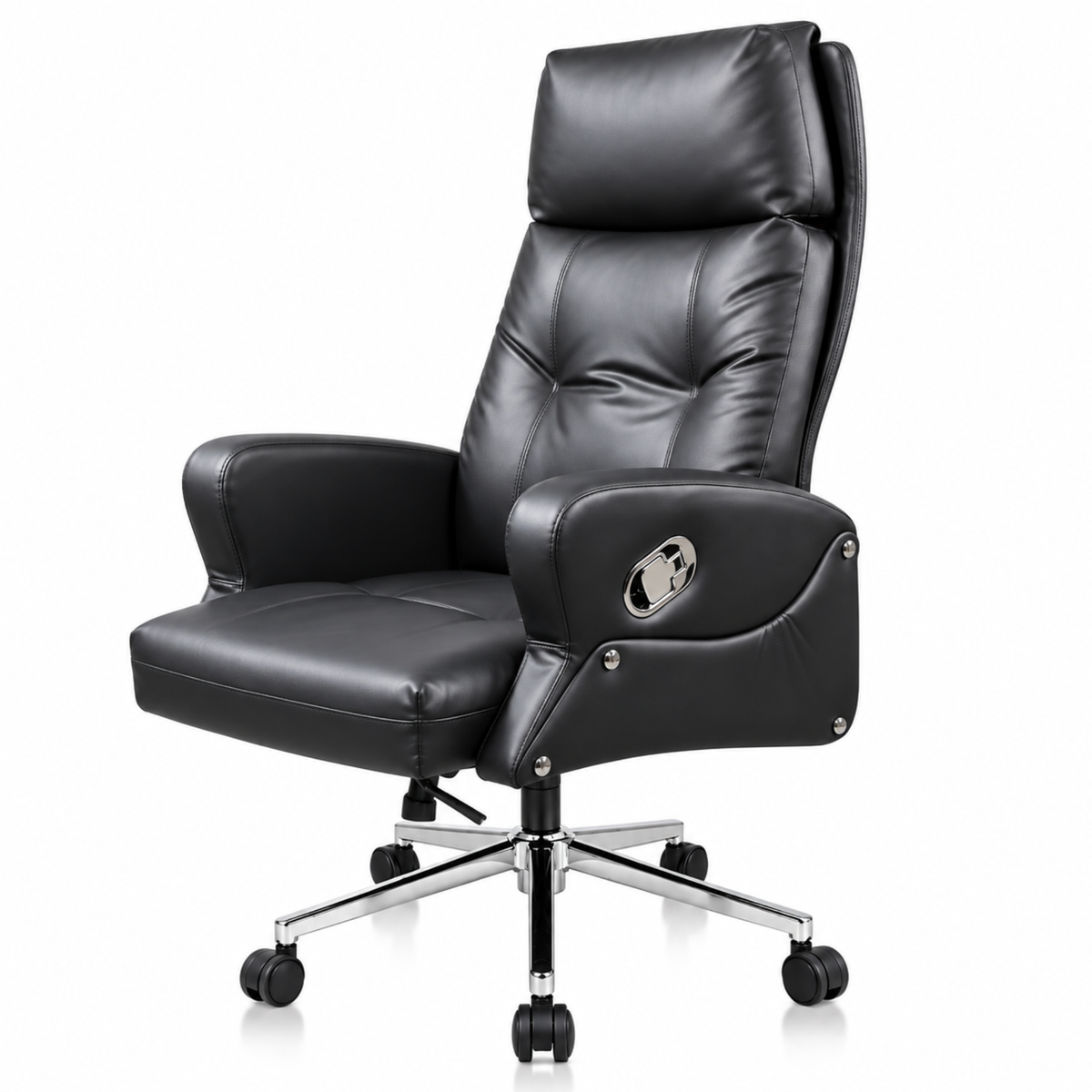 Director and Executive Chair High Back Faux Leather, Comfortable Seat Swivel Chair Revolving and Recliner Chair