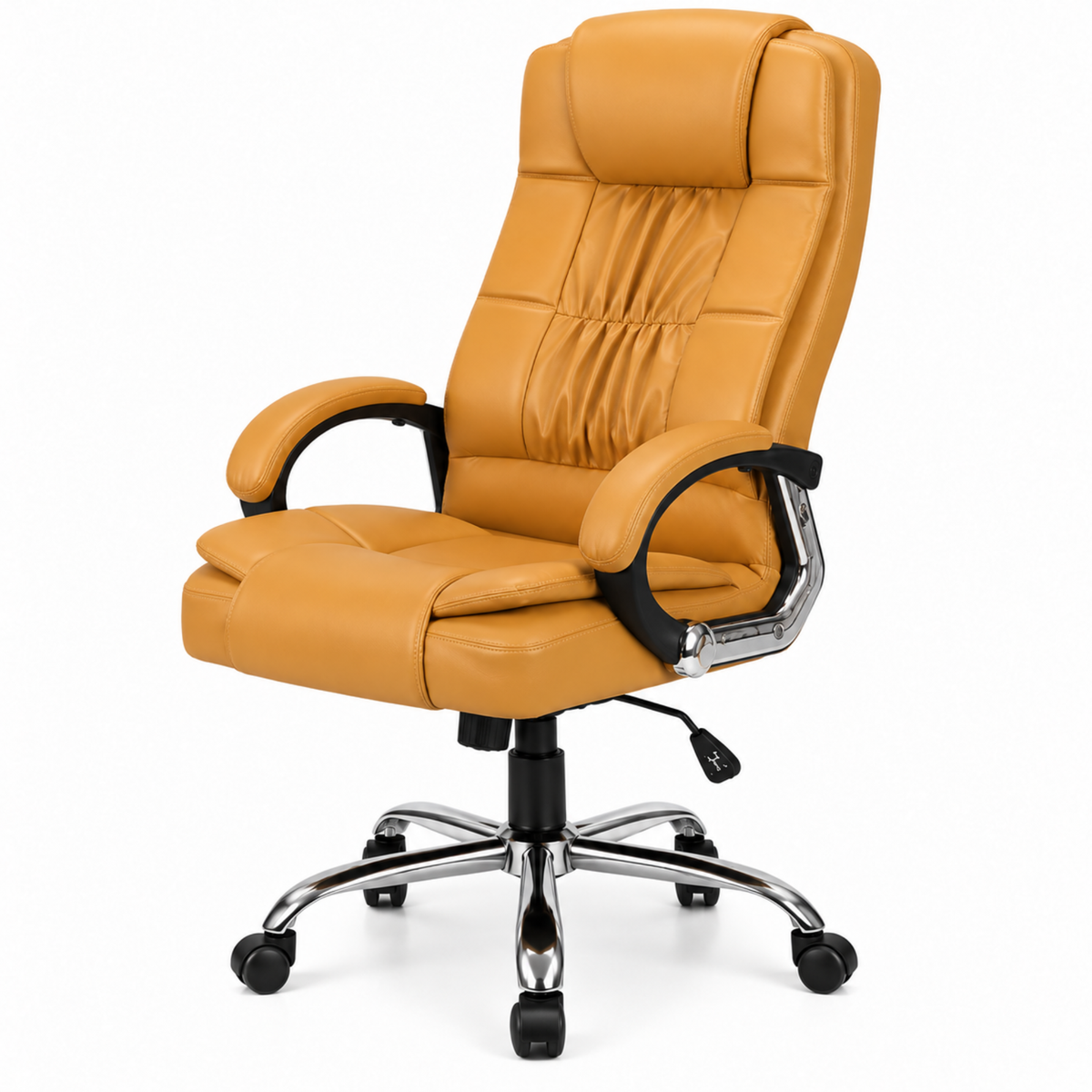 High Back Office Executive Chair with Chrome Base