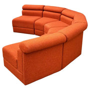 Curved Sofa Circular Design Modular Corner Sofa For Office Furniture Premium Upholstery Modern and Durable Design