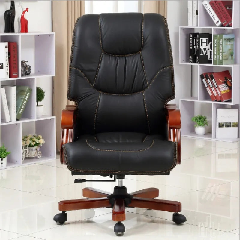 Director Chair for office Modern Design, Plyboard with Leatherette, Height Adjustable, Fixed Armrest & Revolving for Ultimate Comfort and Productivity