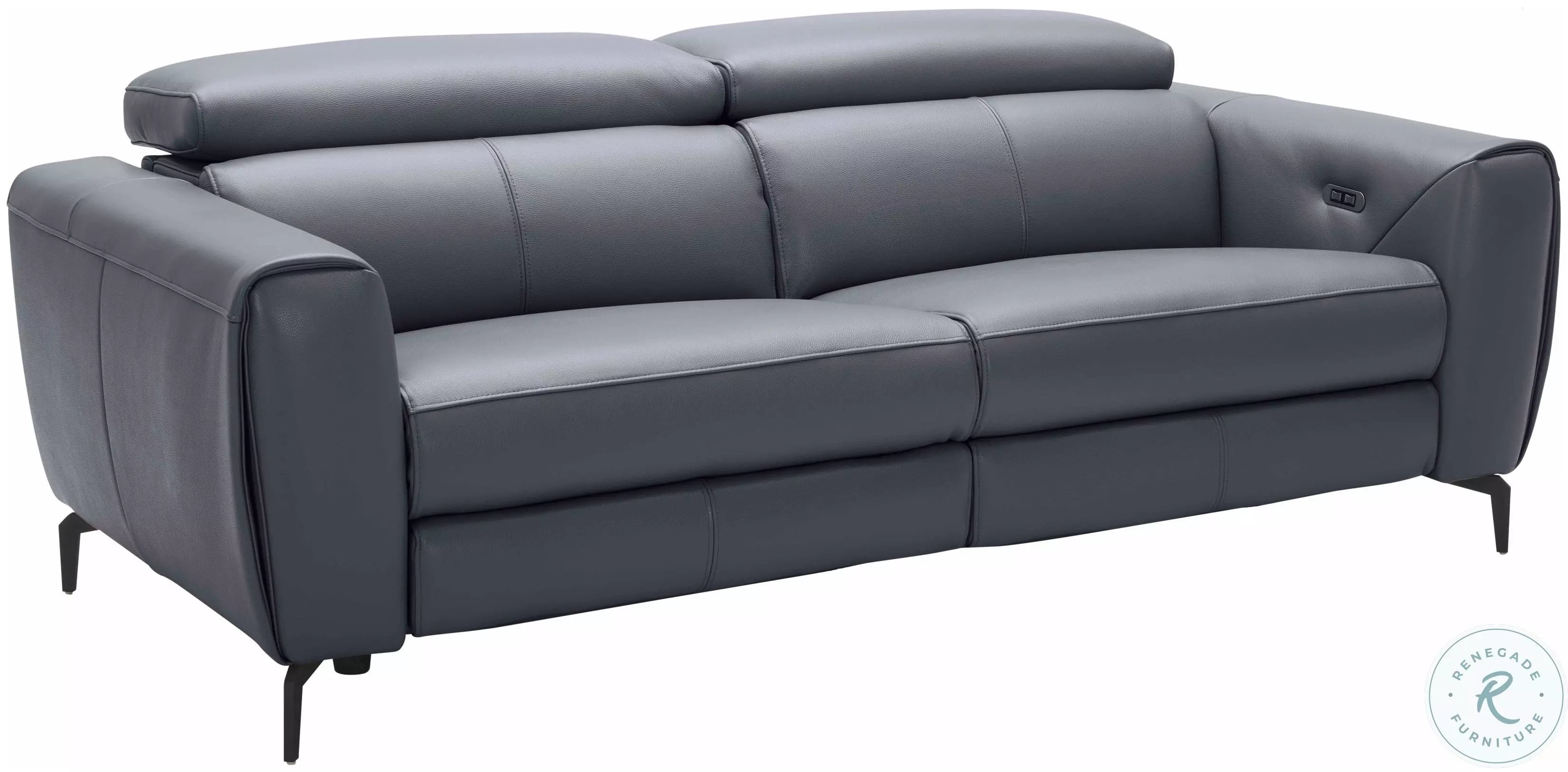 3 Seater Reclining Sofa&nbsp;For Home Furniture, Upholstery Pu Leatherette Premium And Durable Design For Living Room and Hall- Blue