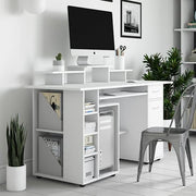 computer table office table study desk wooden table
