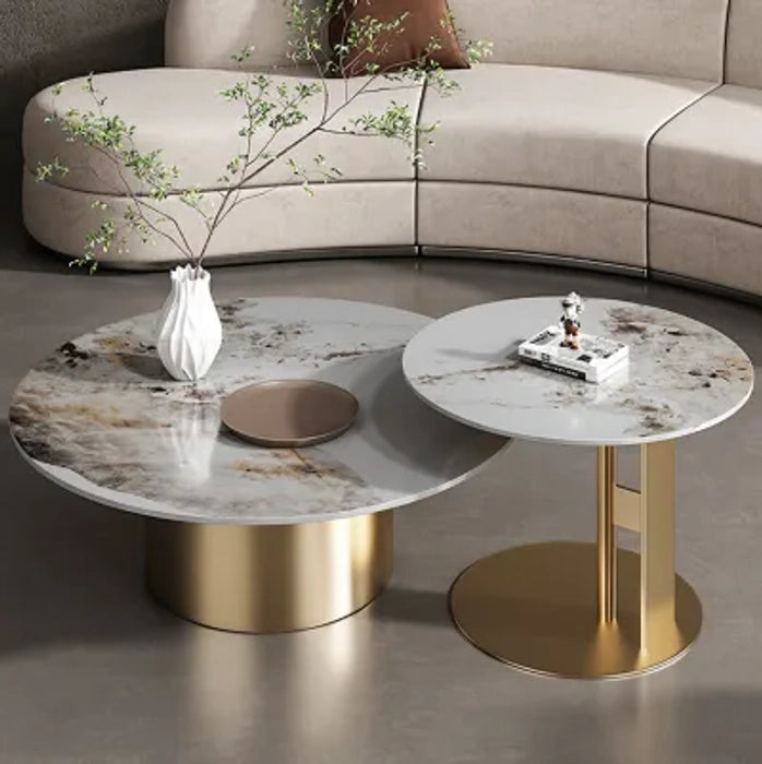 Center Table Featuring Minimal Design with Elegant Geometry Suitable for Compact and Spacious Living Areas