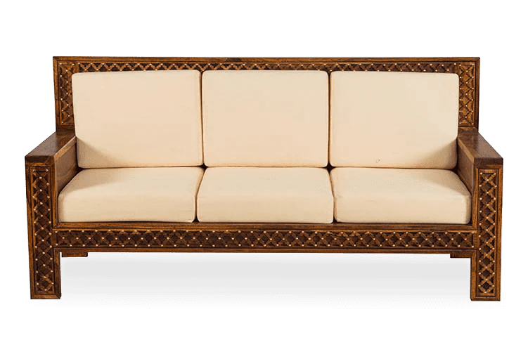 3 Seater Sofa For Home Furniture Upholstery Sued High Fabric and High Quality Wooden and Minimilastic Comfortable for Living Hall Room