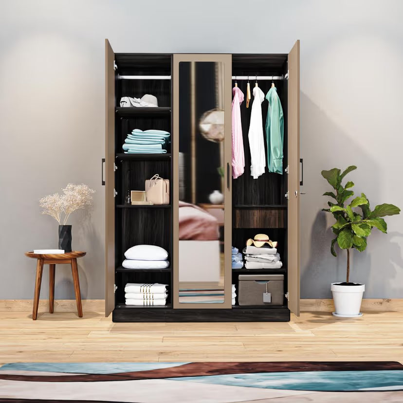 Almirah for Bedroom – Solid Wood with Spacious Storage Elegant Design for Home Interiors