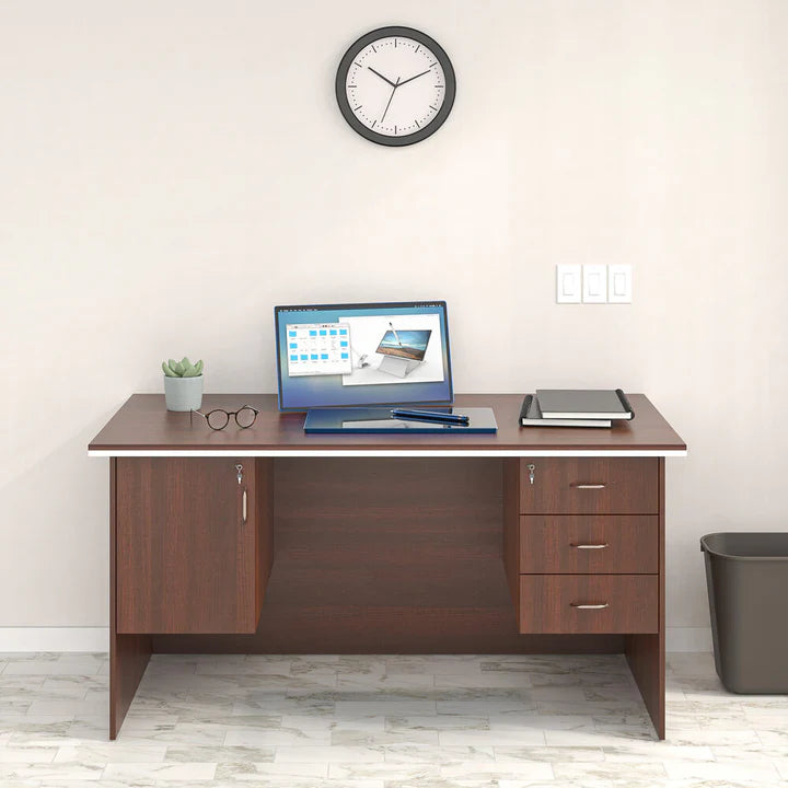 computer table office table study desk wooden table