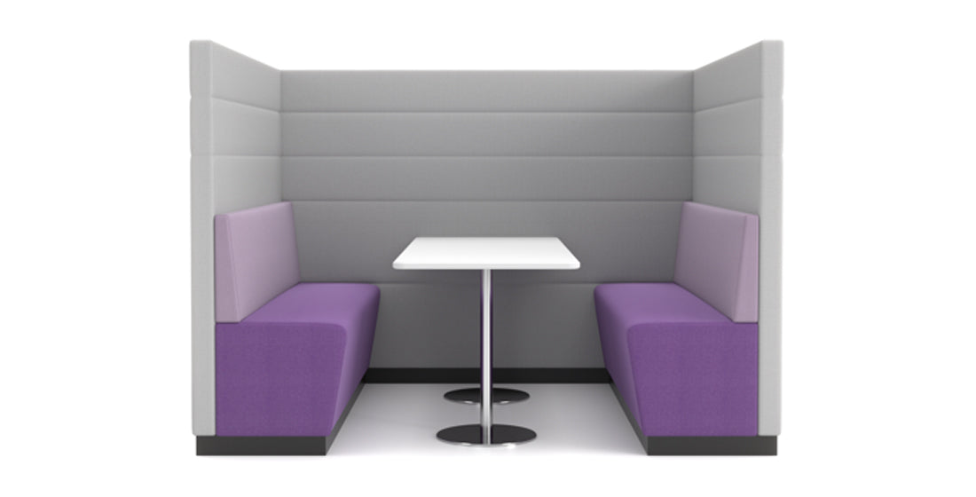 Comfortable and Stylish Four-Seater Office Sofa with a Sleek Design, Suitable for Any Modern Business Setting or Executive Waiting Area