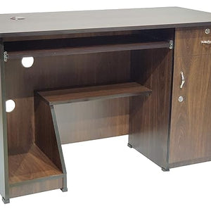 Office Desk and Computer Table with Keyword Tray and CPU Space Made In Engineered Wood
