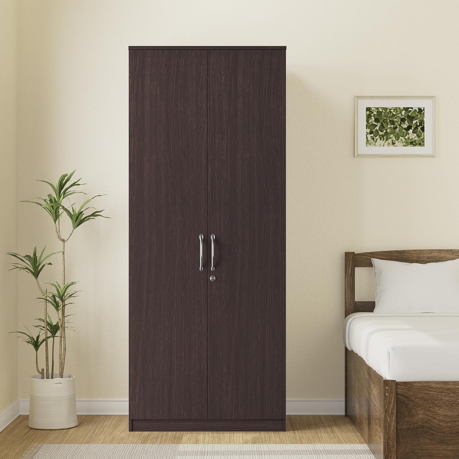 Wardrobe for Compact Bedroom Elegant and Efficient Premium Wardrobe for Spaces.