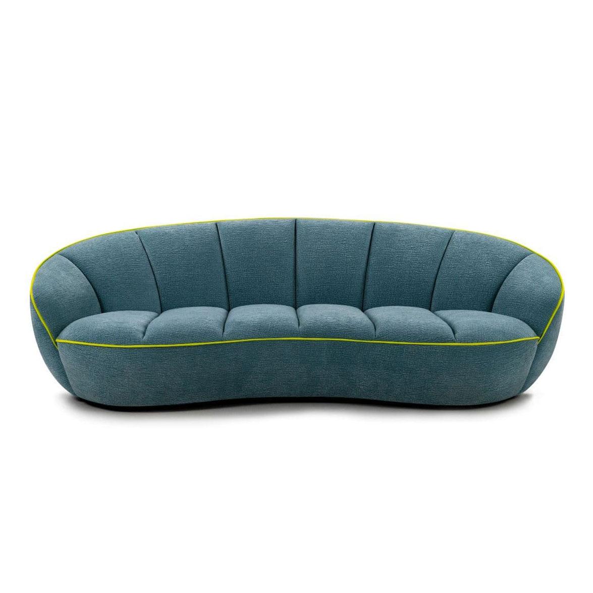 3-Seater Sofa For Home Furniture Upholstery Elegant Fabric Best Quality Fabric and Top Quality Wood and Deluxe and Premium