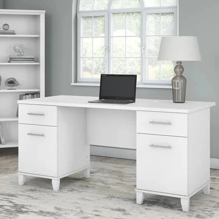 computer table office table study desk wooden table