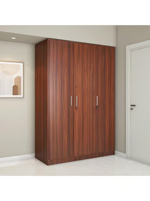 Wooden Almirah for Home – Double Door with Storage Drawer