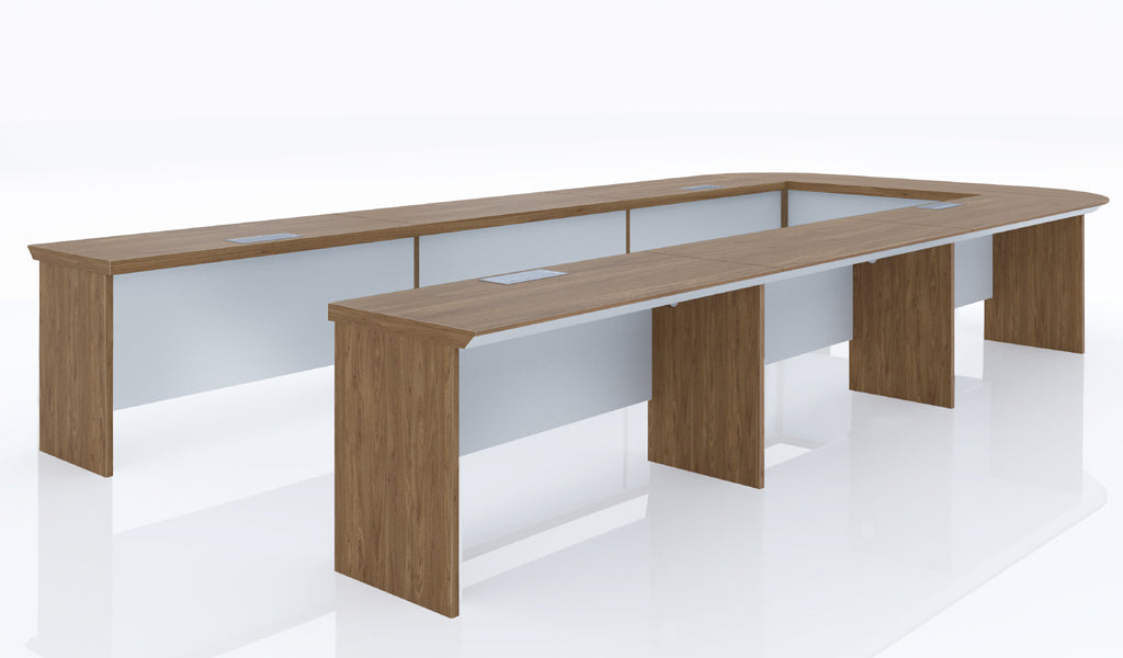 Conference & Meeting Room Table Premium Materials Offering Ample Seating Space and Professional Meeting Environment