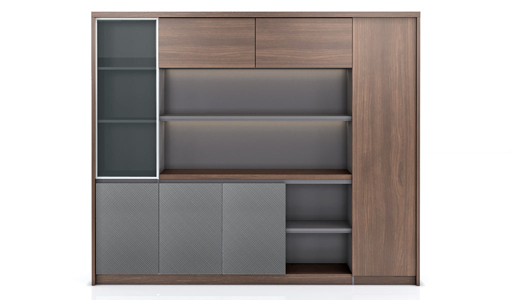 Wooden Office Storage Cabinet with Durable Construction & Space-Saving Design for Professional Workspaces