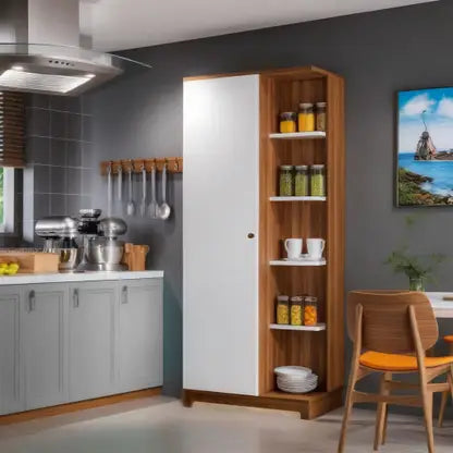 Cabinet with Solid Wood Storage with Stylish Finish for Modern Interiors.