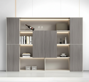 Wooden Office Storage Cabinet with Office Look, and Durable Design for Corporate Area