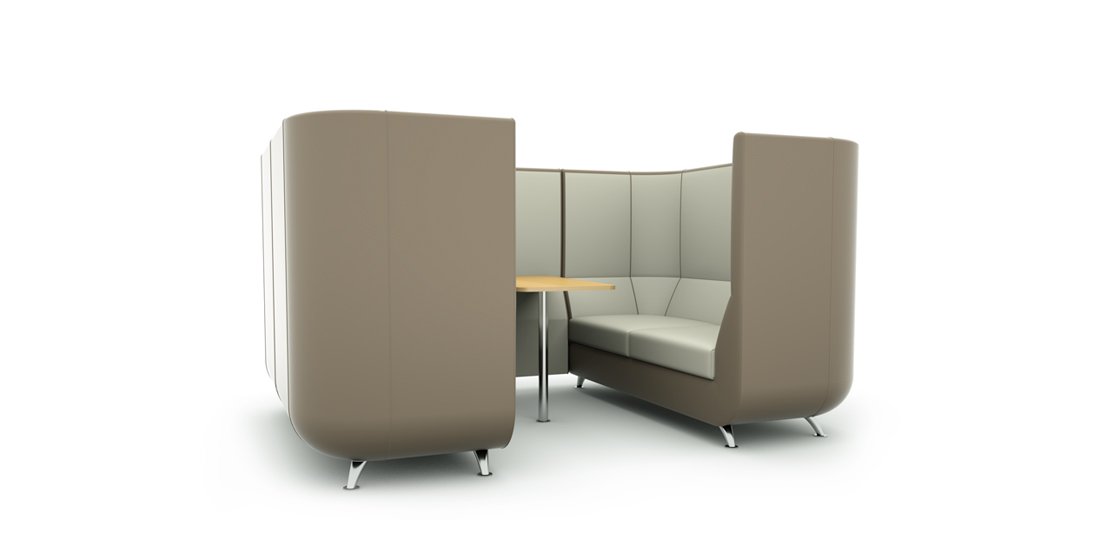 4-Seater Office Sofa Featuring Modern Elegance and Ergonomic Comfort, Crafted to Enhance the Atmosphere of Corporate Spaces